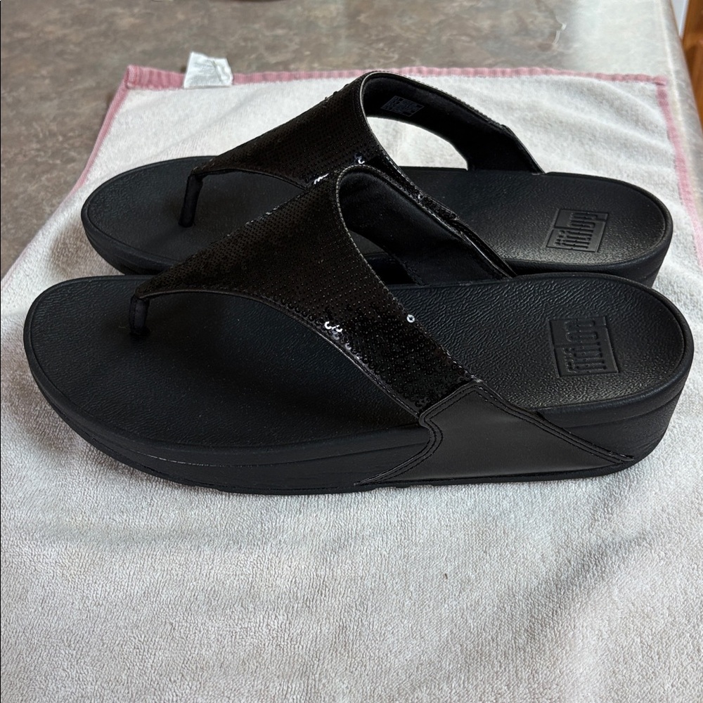 Wobbleboatd Fitflop women’s glitter size 10 - Picture 2 of 3